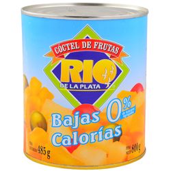 Cocktail frutas RIO DE LA PLATA bajas calorías 800 g