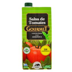 Salsa de tomate con albahaca GOURMET 1 kg