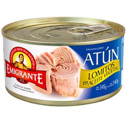 Atún lomito EMIGRANTE en aceite 345 g