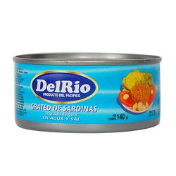 Grated de sardinas DEL RIO 170g