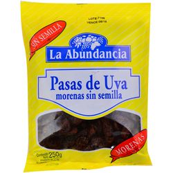 Pasas uva LA ABUNDANCIA 250 g