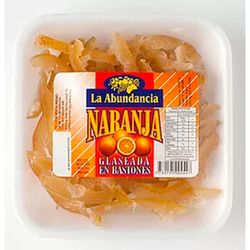 Naranja glaseada en bastones LA ABUNDANCIA 150 g