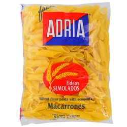 Fideos semolados ADRIA Macarrones 500 g
