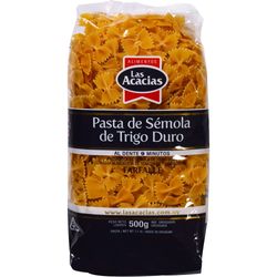 Fideos trigo duro LAS ACACIAS Farfalle 500 g