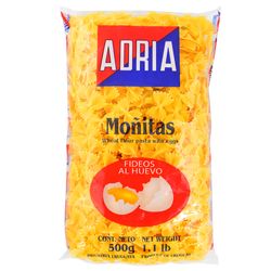 Fideos al huevo ADRIA moña chica 500 g
