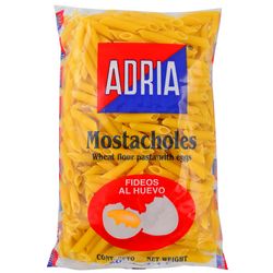 Fideos al huevo ADRIA mostacholes 500 g