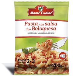 Fideos Pasta con salsa MONTE CUDINE Bolognesa 200 g