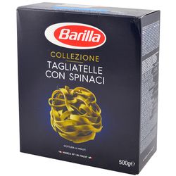 Fideos espinaca BARILLA tagliatelle 500 g
