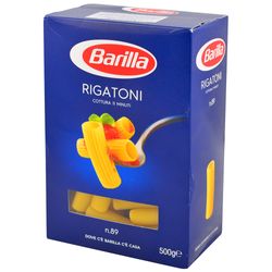 Fideos BARILLA rigatoni 500 g