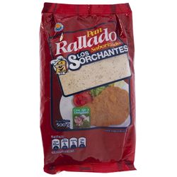 Pan Rallado saborizado LOS SORCHANTES 500 g