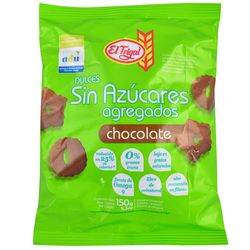 Galletas dulces EL TRIGAL sin azúcar chocolate 150 g