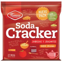 Galleta Soda FAMOSA Cracker 420 g