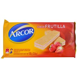 Oblea frutilla ARCOR 108 g