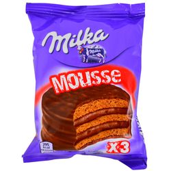 Alfajor MILKA triple mousse 55 g