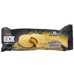 Pack x 6 PORTEZUELO Bocado black chocolate blanco 150 g