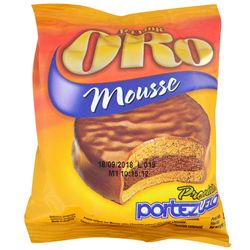Alfajor PORTEZUELO Oro mousse 50 g