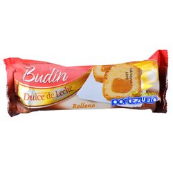 Budín manteca rellena dulce leche Portezuelo