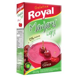 Gelatina ROYAL light cereza 25 g