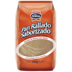 Pan Rallado saborizado LAS ACACIAS 400 g