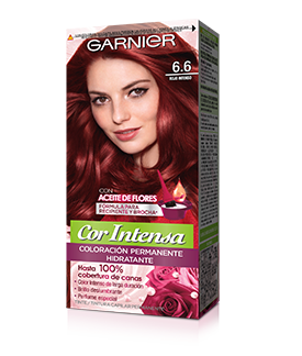 Tintura cabello 6.6 ROJO INTENSO NUTRISSE GARNIER