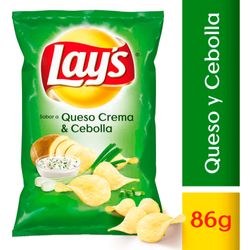 Papas fritas LAY'S queso y cebolla 86 g