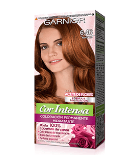 Tintura cabello 6.46 ROJO COBRE NUTRISSE GARNIER