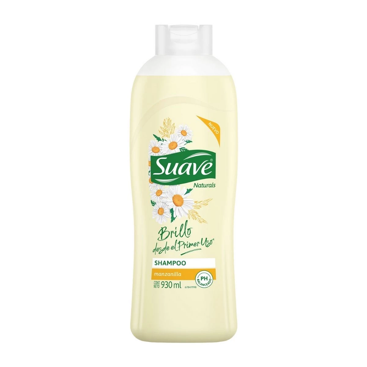 Shampoo SUAVE MANZANILLA 930 ML.