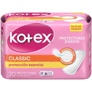 Protectores Diarios KOTEX X CLASSIC 20UN