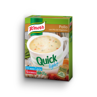 Sopa KNORR QUICK LIGHT 5 UN