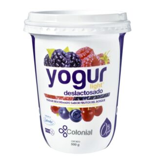 Yogur COLONIAL DESLACTOSADO FRUTO 500g