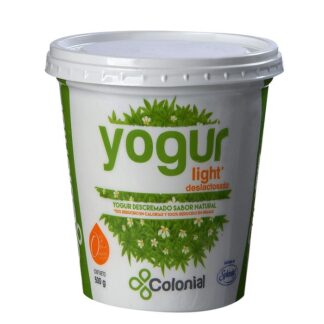 Yogur COLONIAL light deslactosado natural 500 g