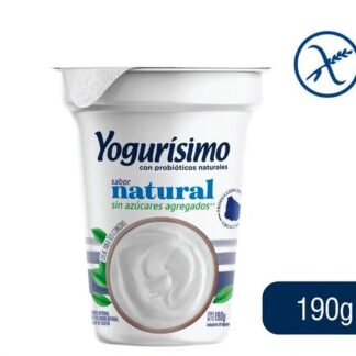 YOGURISIMO NATURAL 190G